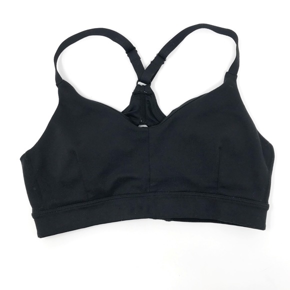 Zella Racerback Keyhole Sports Bra Black XSmall XS - Picture 1 of 6